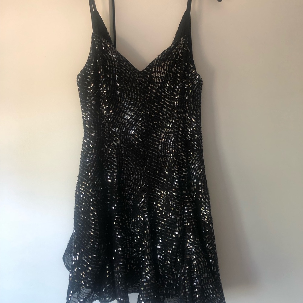Topshop sequin dress size 10